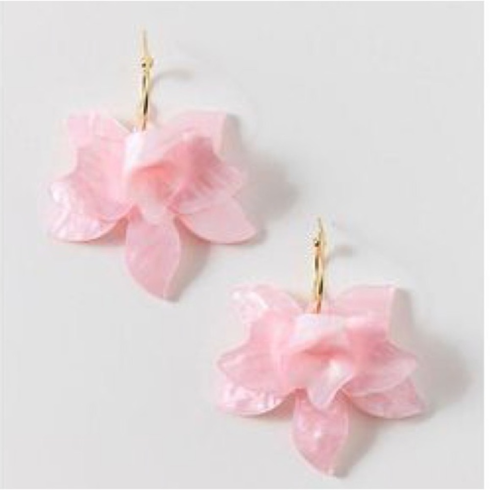 Floral Bloom Drop Earrings